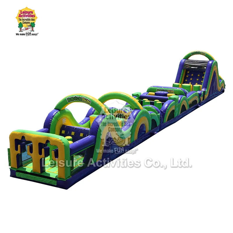 11W Radical Run opblaasbare hindernisbaan 11W Radical Run opblaasbare hindernisbaan