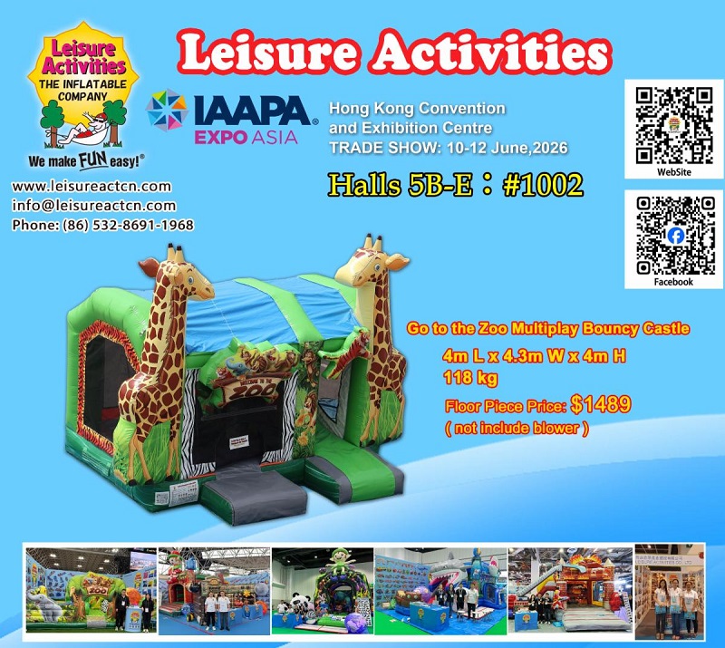 2026 IAAPA EXPO ASIA Hong Kong - Wij nodigen u van harte uit om uw VIP-pas op te halen en onze tentoonstelling te bezoeken.