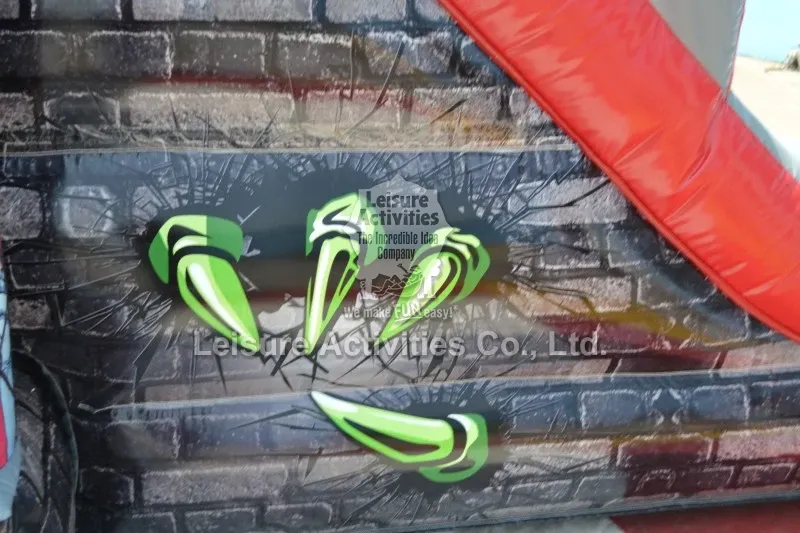 Small Inflatable Multiplay Bouncy Castles Haunted With Slide Small Inflatable Multiplay Bouncy Castles Haunted With Slide