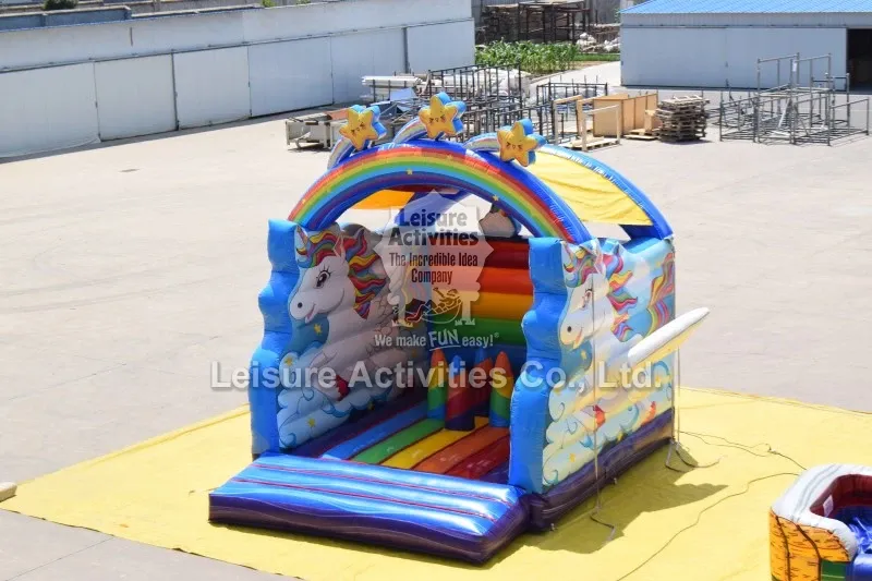 Super Inflatable Bouncy Castles Unicorn Rainbow Super Inflatable Bouncy Castles Unicorn Rainbow