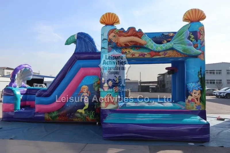 Super Inflatable Multiplay Mermaid Bouncy Castles Super Inflatable Multiplay Mermaid Bouncy Castles