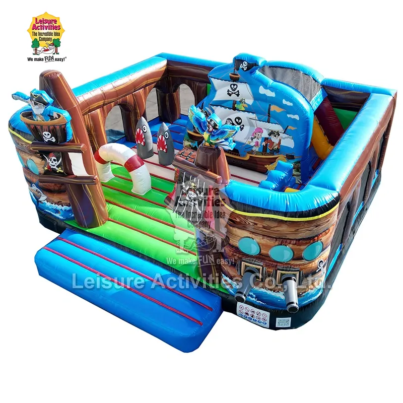 Little Pirates Multiplay springkasteelspeeltuin Little Pirates Multiplay springkasteelspeeltuin