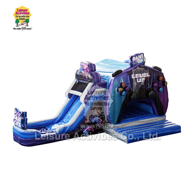 Super opblaasbare multiplayer springkasteel Super opblaasbare multiplayer springkasteel